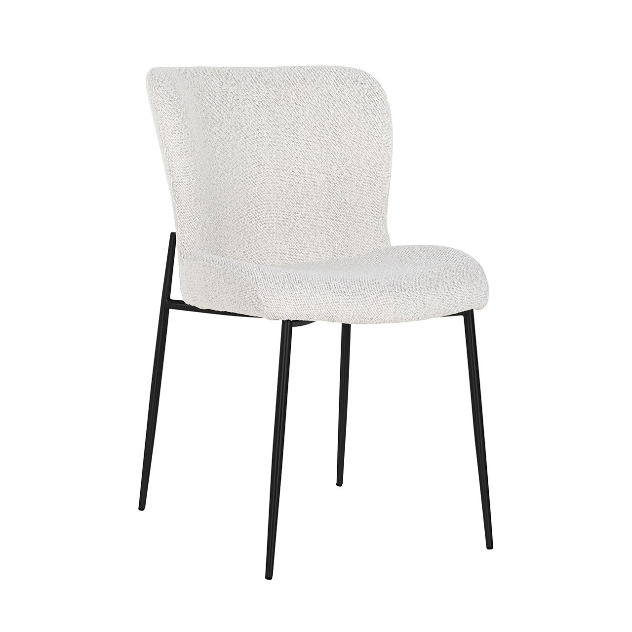 Esszimmerstuhl Darby white bouclé (Set of 2) Esszimmerstuhl Darby white bouclé (Set of 2)