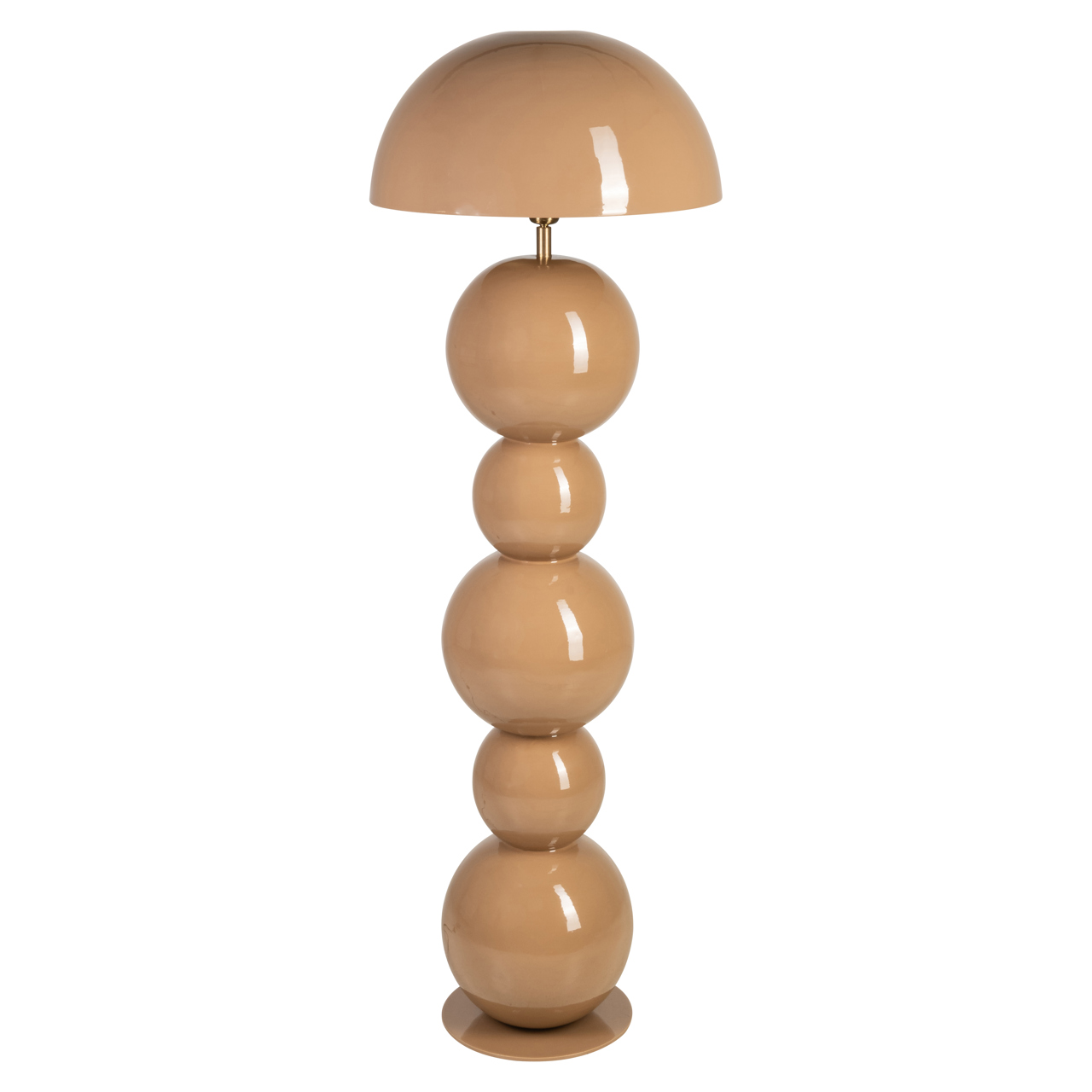 Stehlampe Hasden mocha mousse