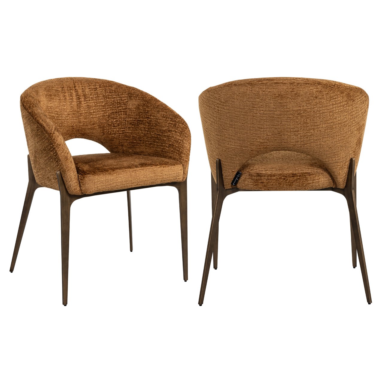 Esszimmerstuhl Kenzi cognac fusion