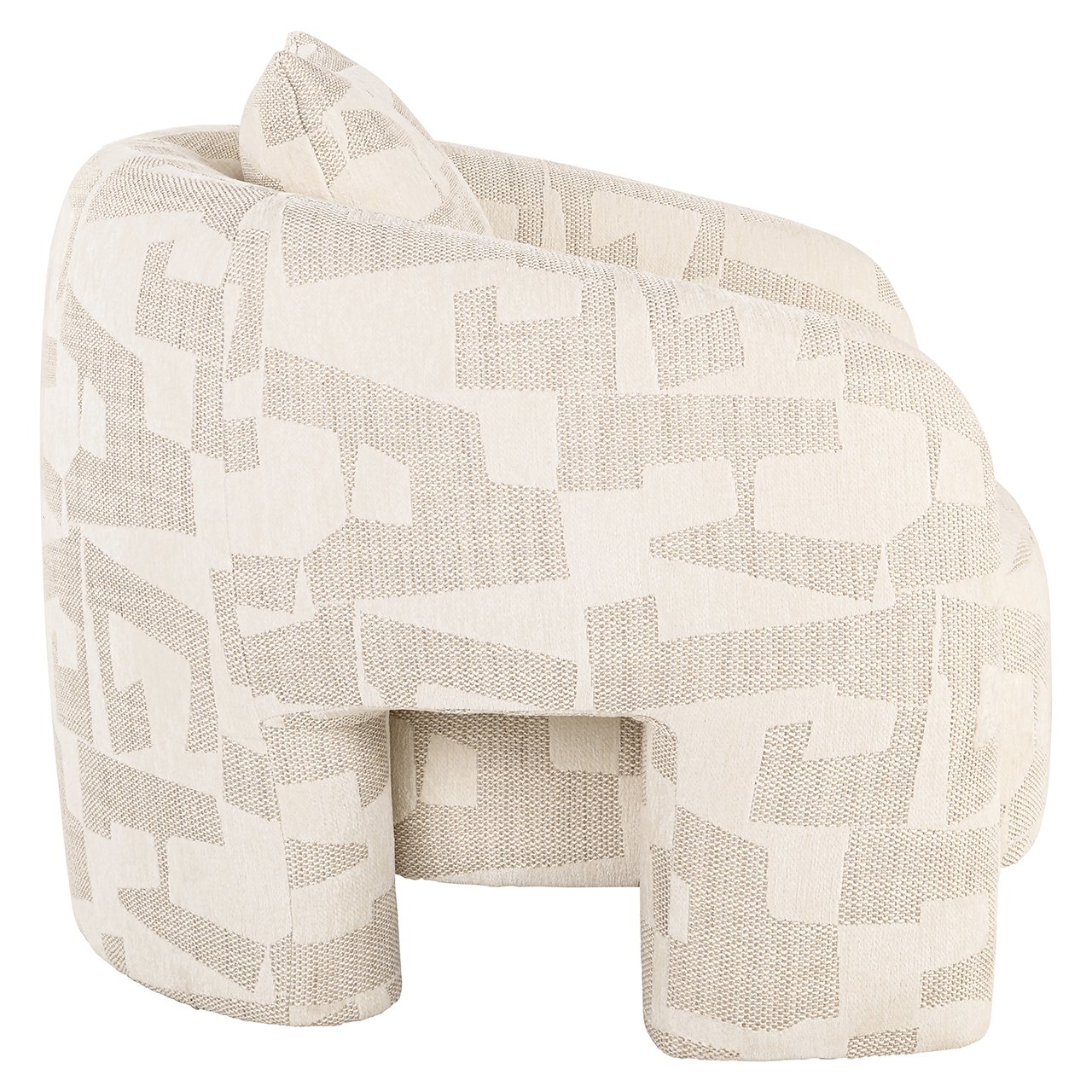 Loungesessel Tuscany beige graffic (Beige graffic) Loungesessel Tuscany beige graffic (Beige graffic)