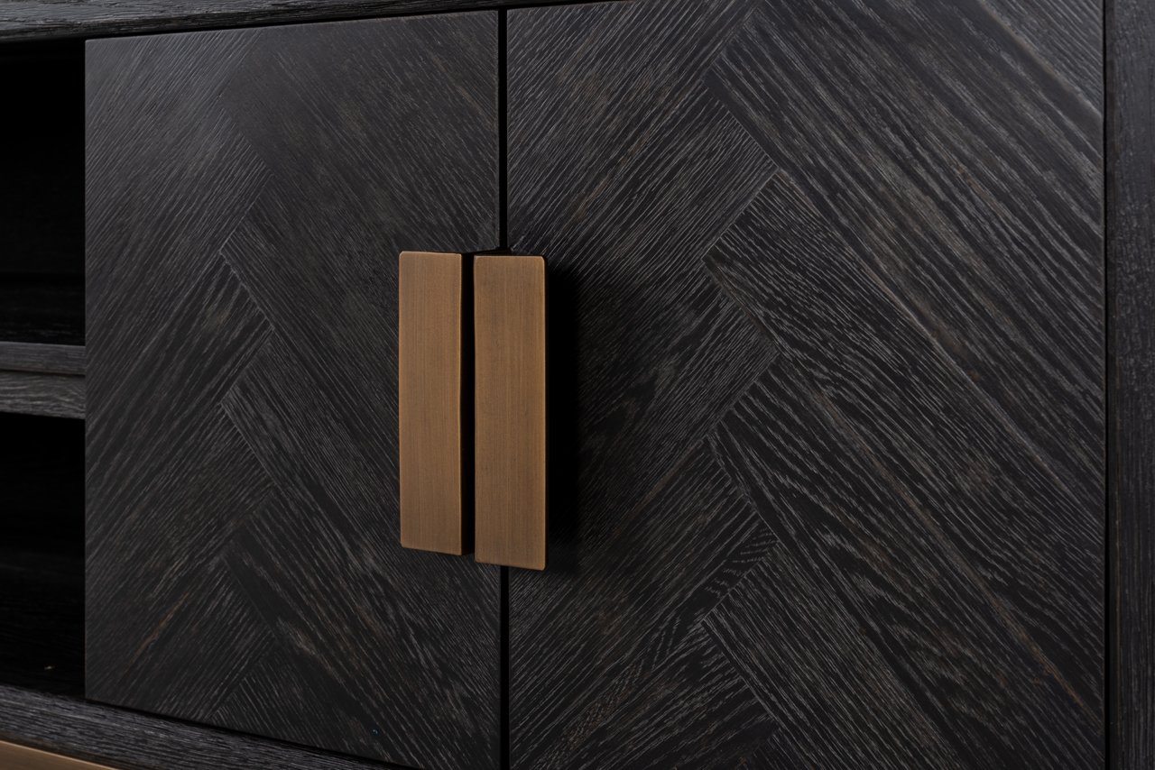 TV-Schrank Blackbone Brass black rustic 200
