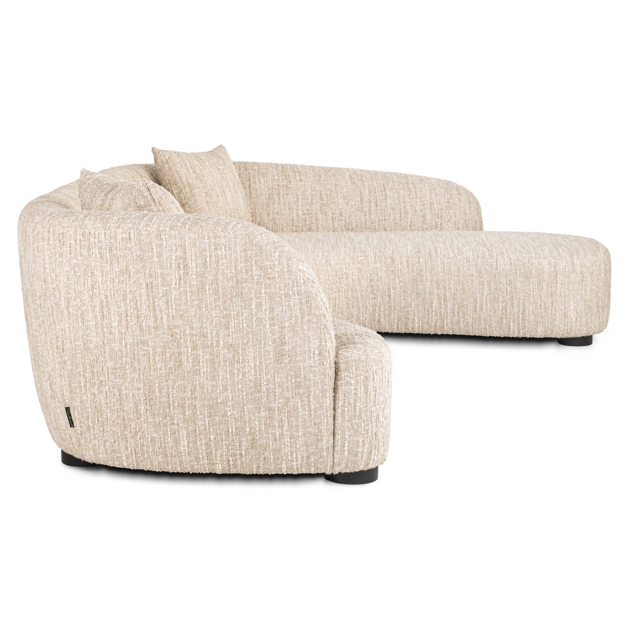 Sofa Pandora beige angora lounge right Sofa Pandora beige angora lounge right