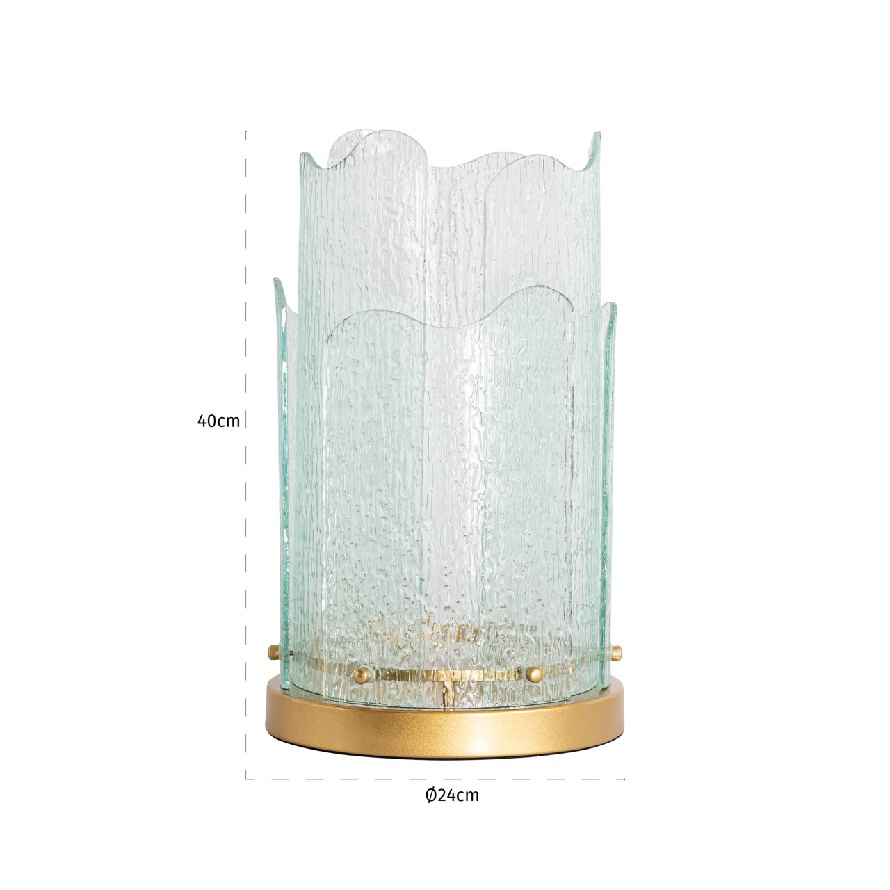 Windlicht Danila gold large