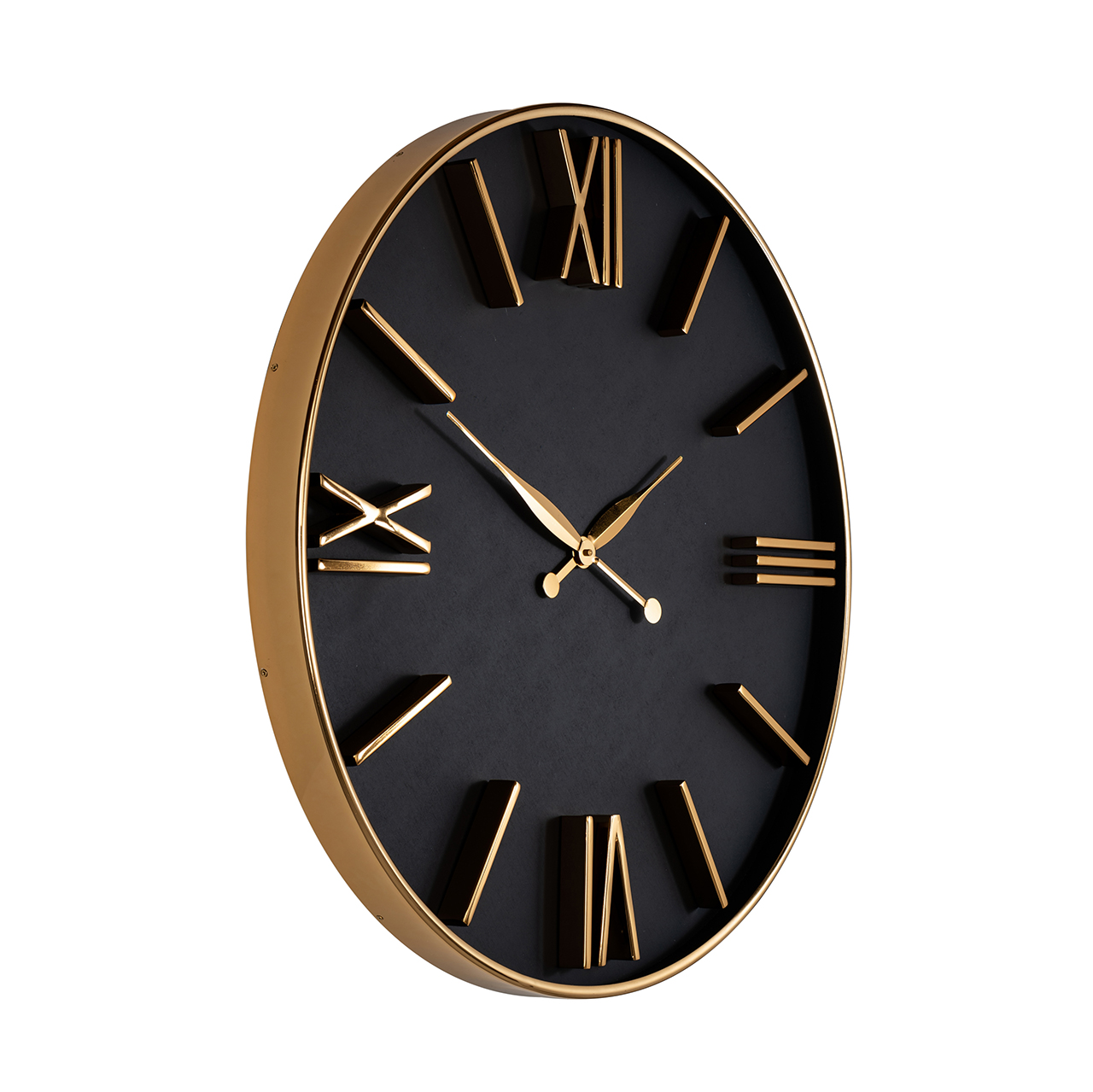 Richmond Clocks Uhr Lyem Schwarz/Gold