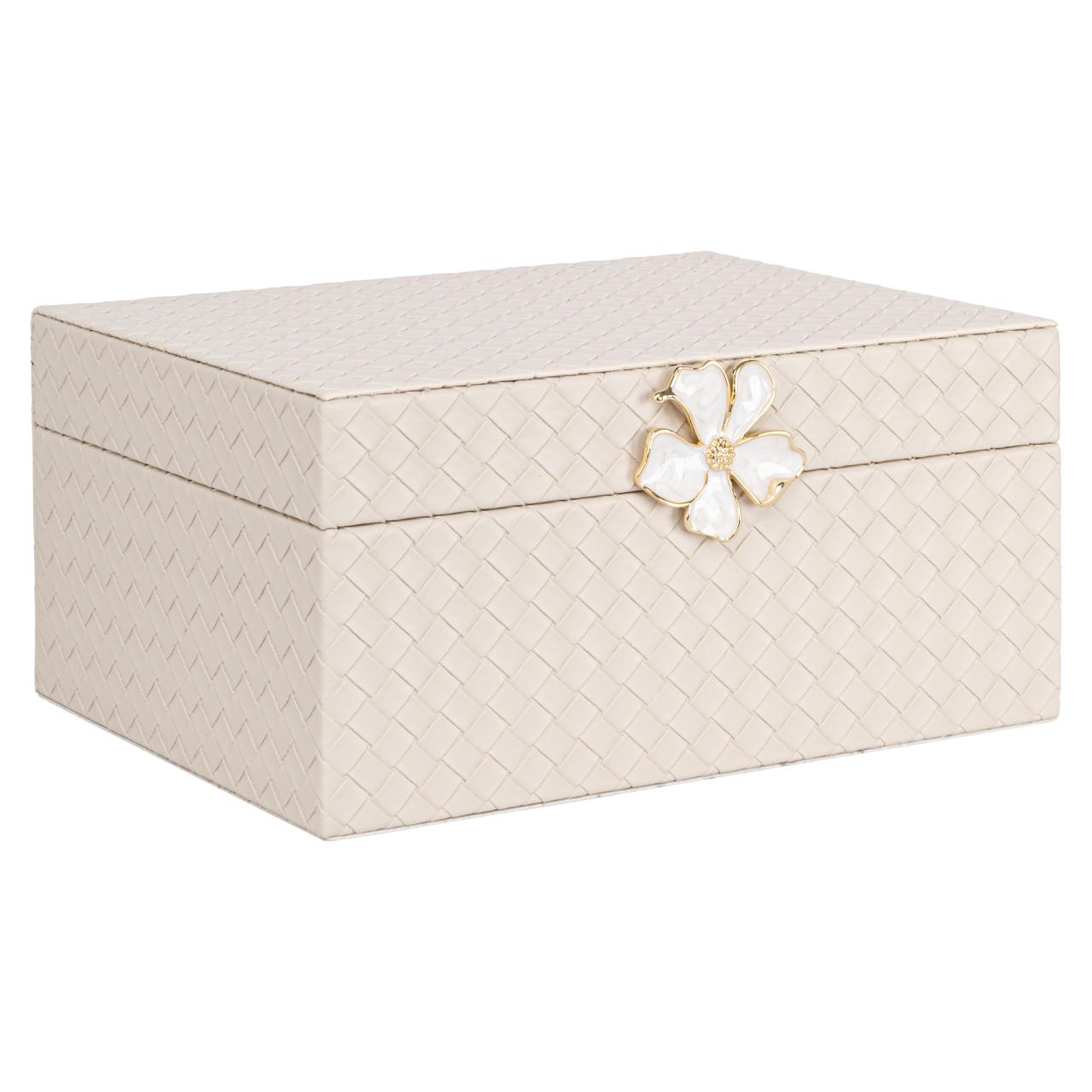 Aufbewahrungsbox Lillie ivory large
