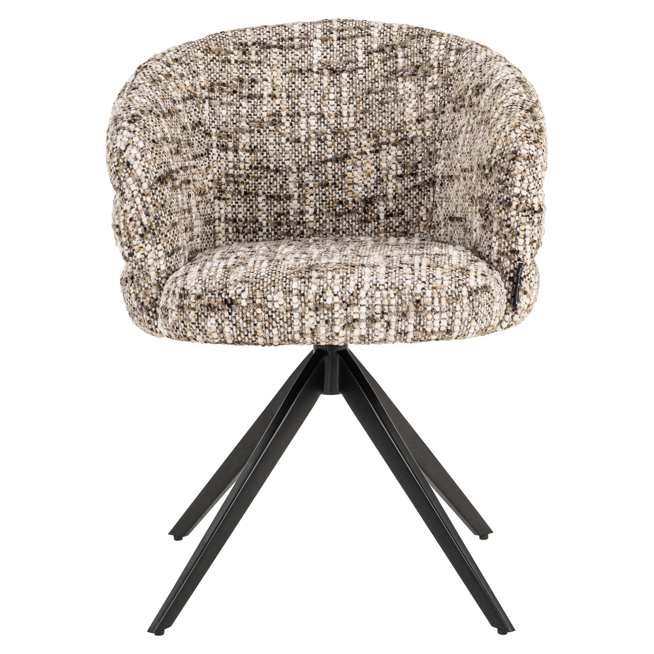 Esszimmerstuhl Serenity brown omara swivel fire retardant