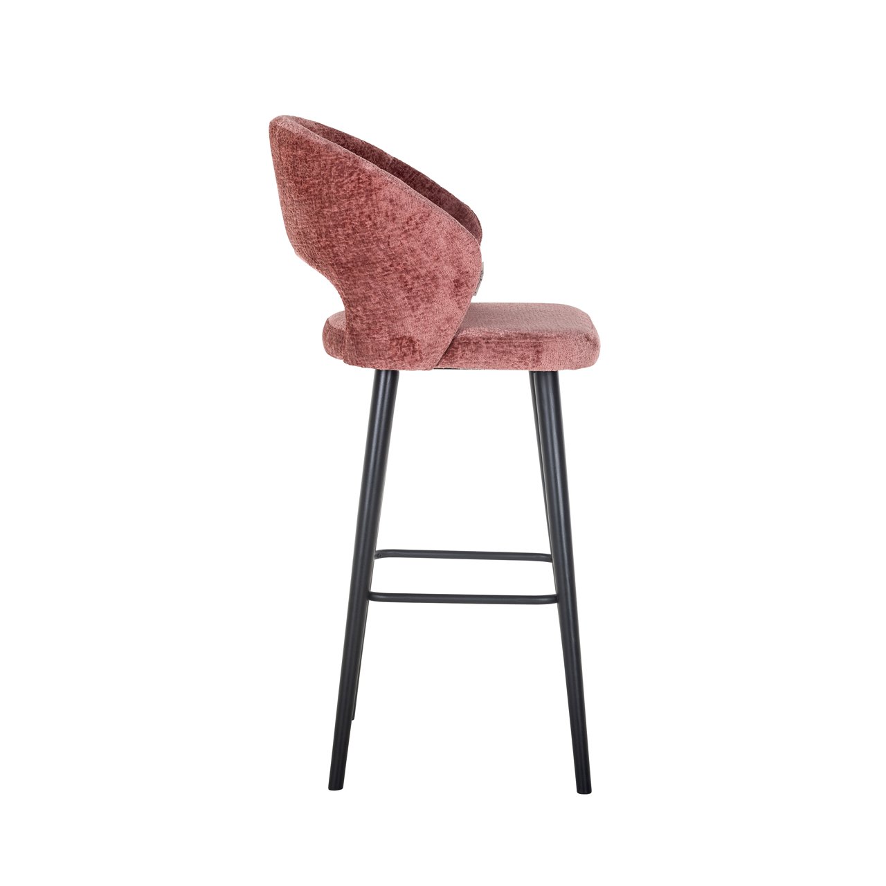 Barhocker Savoy rose chenille