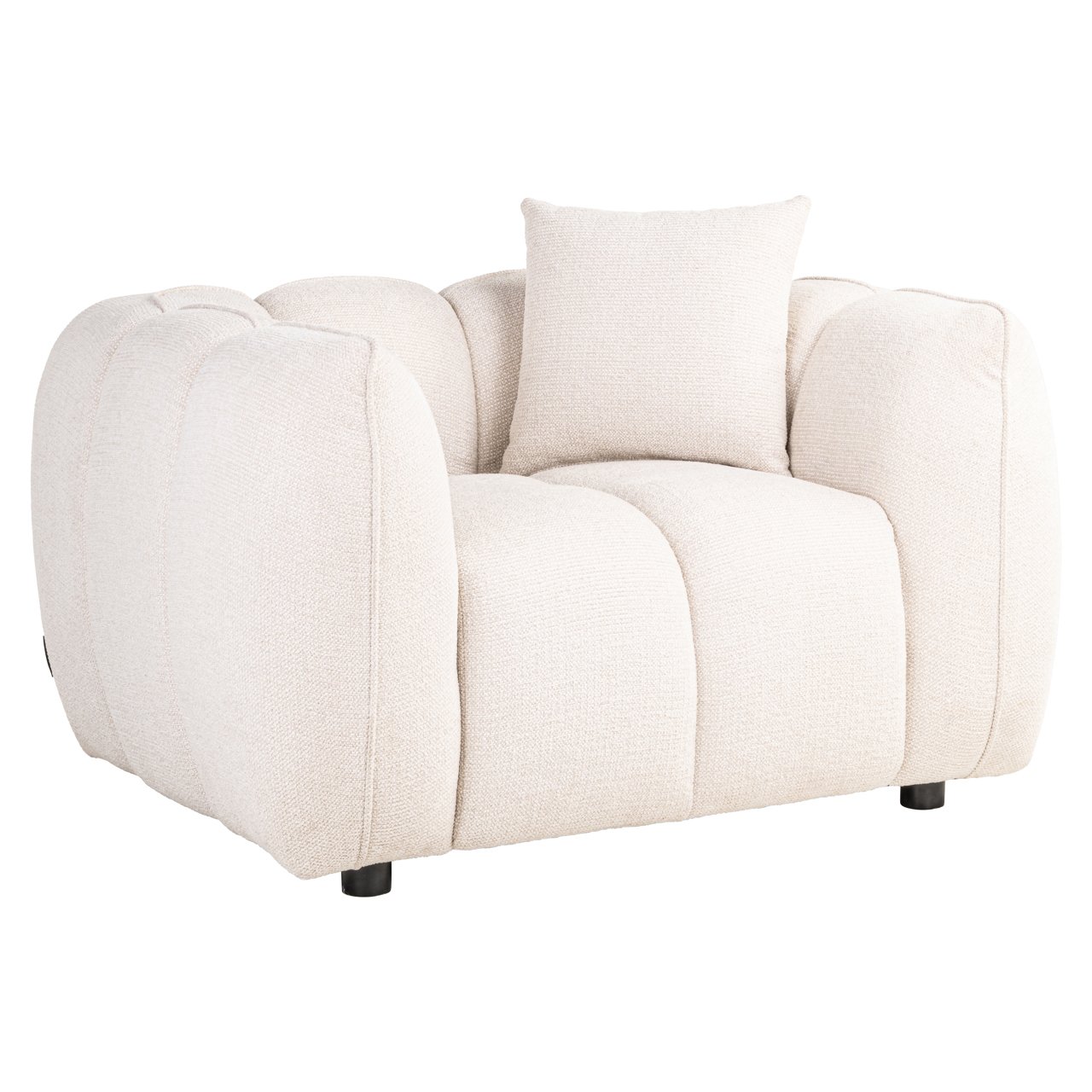Lounge Stuhl Jezebel cream fancy