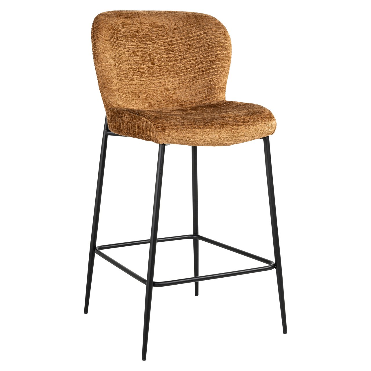 Thekenstuhl Darby cognac fusion