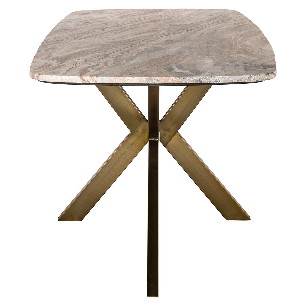 Esstisch Bottega 190 dänisch oval (White)