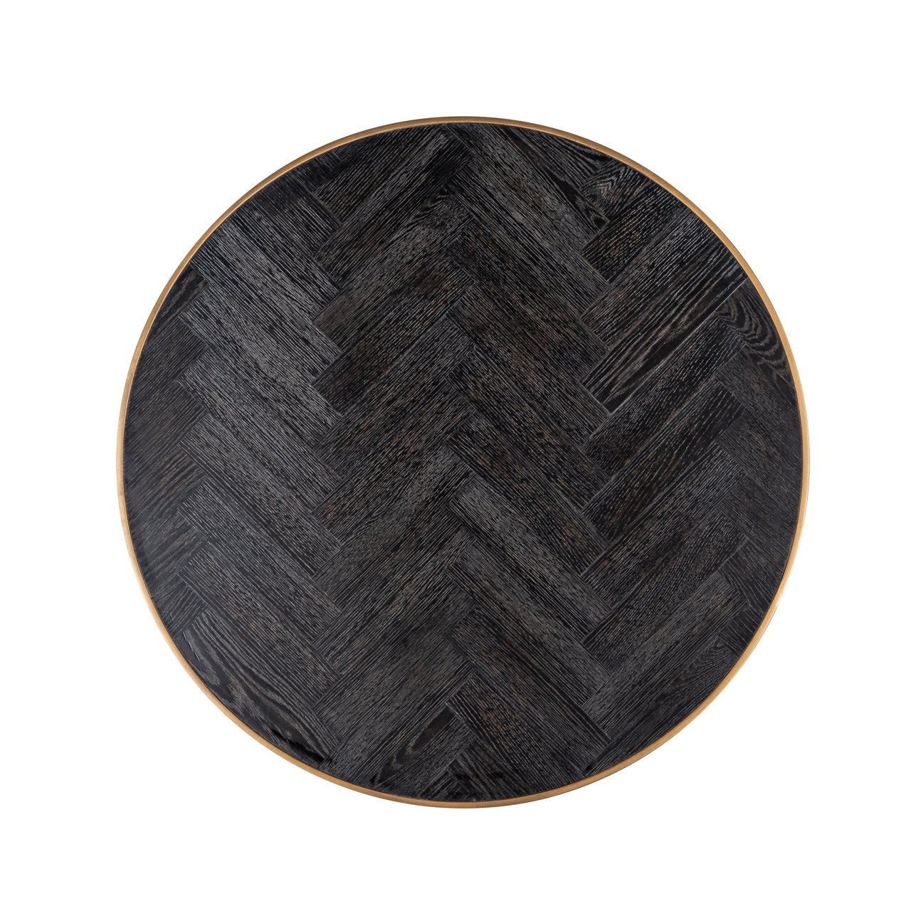 Couchtisch Blackbone Brass black rustic (Set of 2)