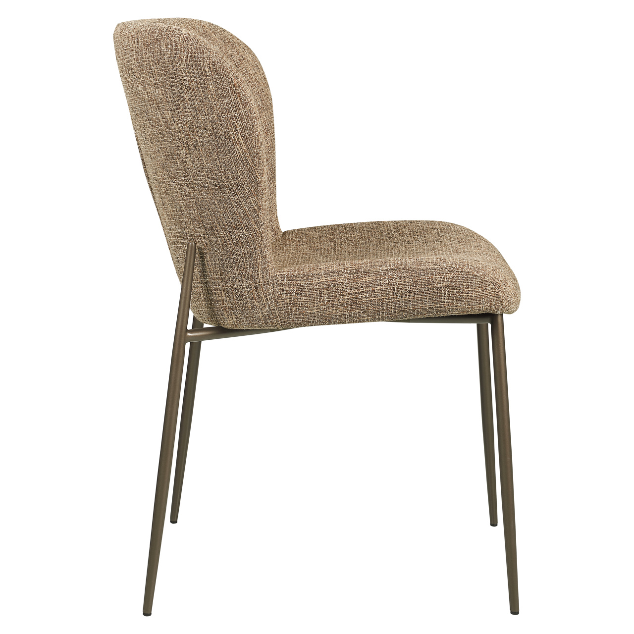 Esszimmerstuhl Odarby brown tweed fire retardant (Set of 2)