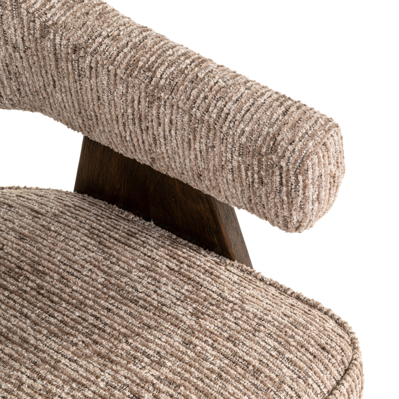 Esszimmerstuhl Mori mocca linear fire retardant