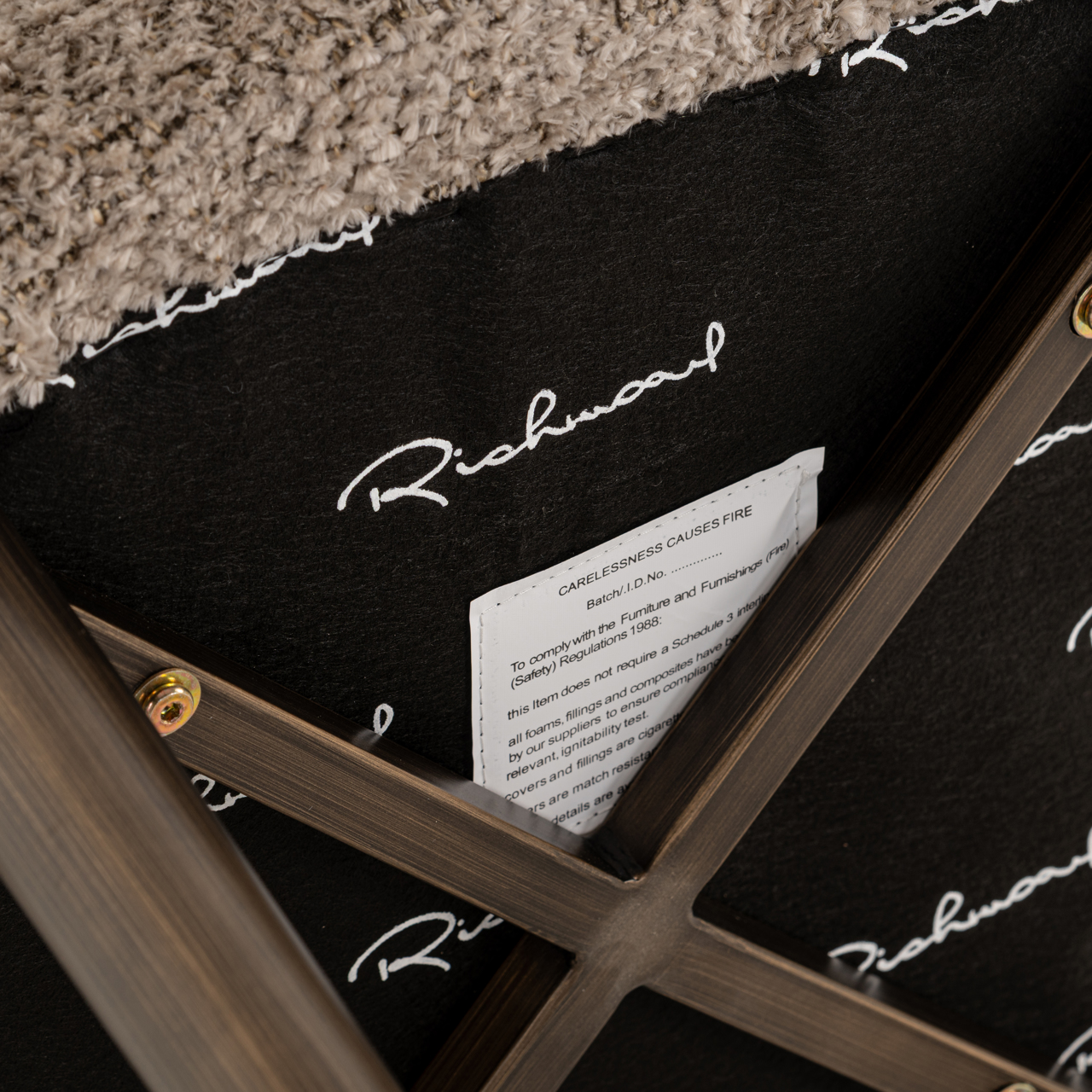 Thekenstuhl Delphine lovely nature fire retardant