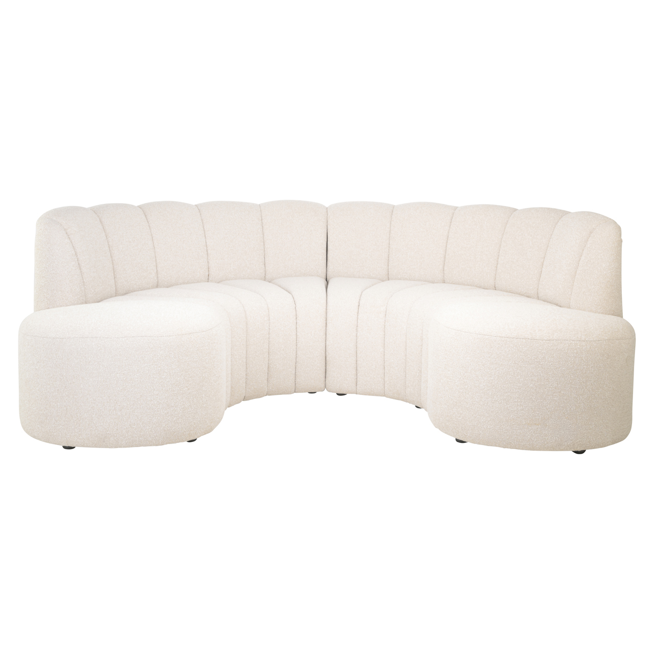 Sitzbank Landmark lodge desert round - fully upholstered (Set of 2)