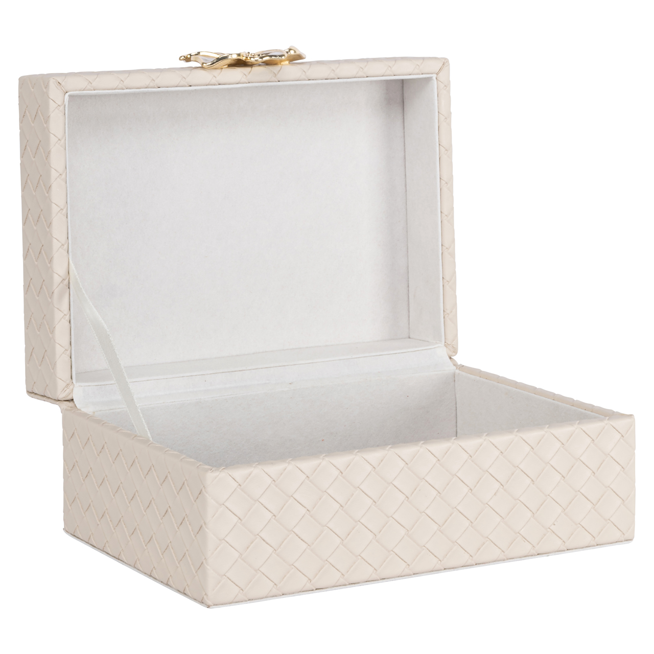 Aufbewahrungsbox Lillie ivory small