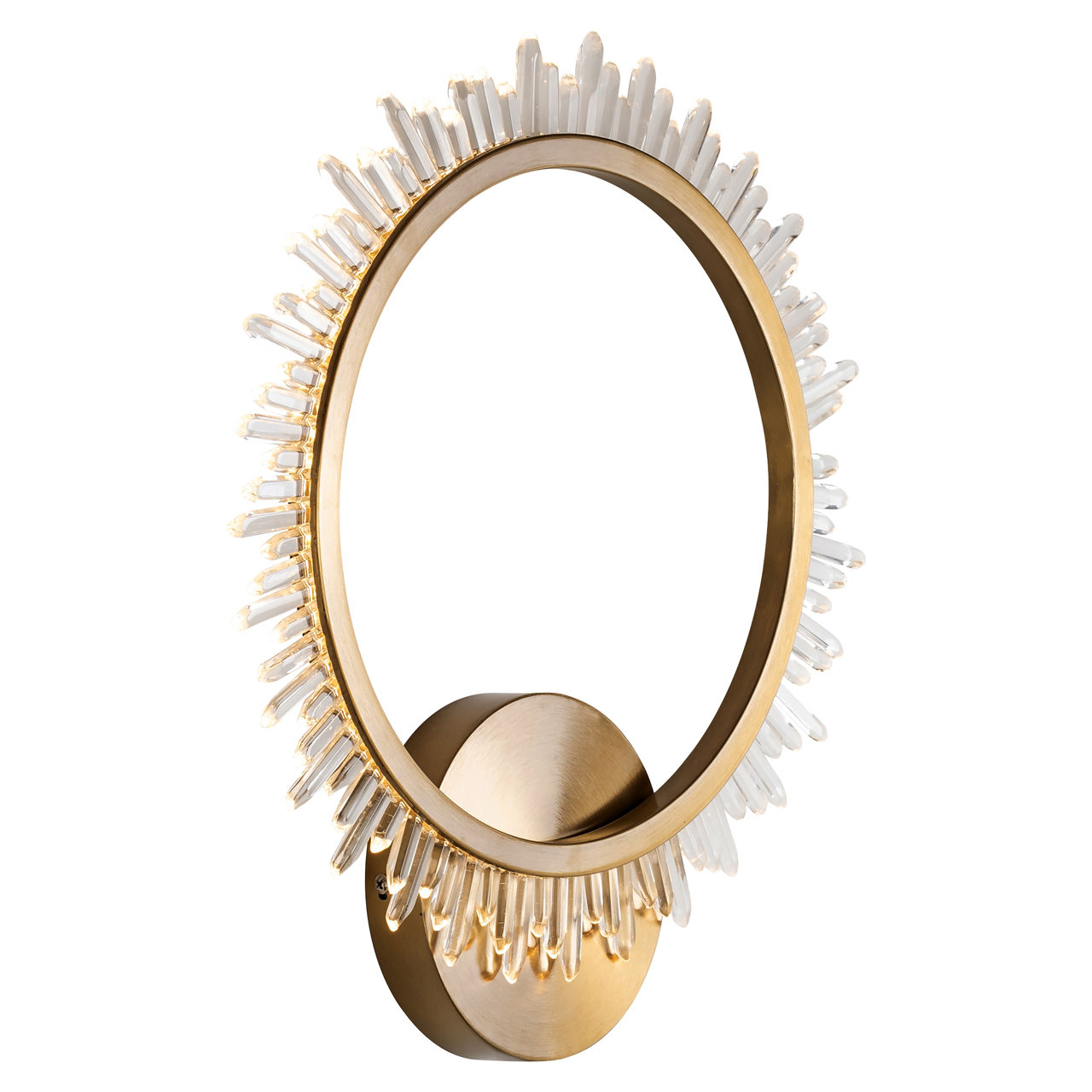 Wandlampe Beau brushed gold