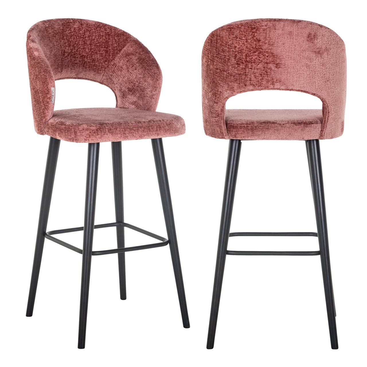 Barhocker Savoy rose chenille