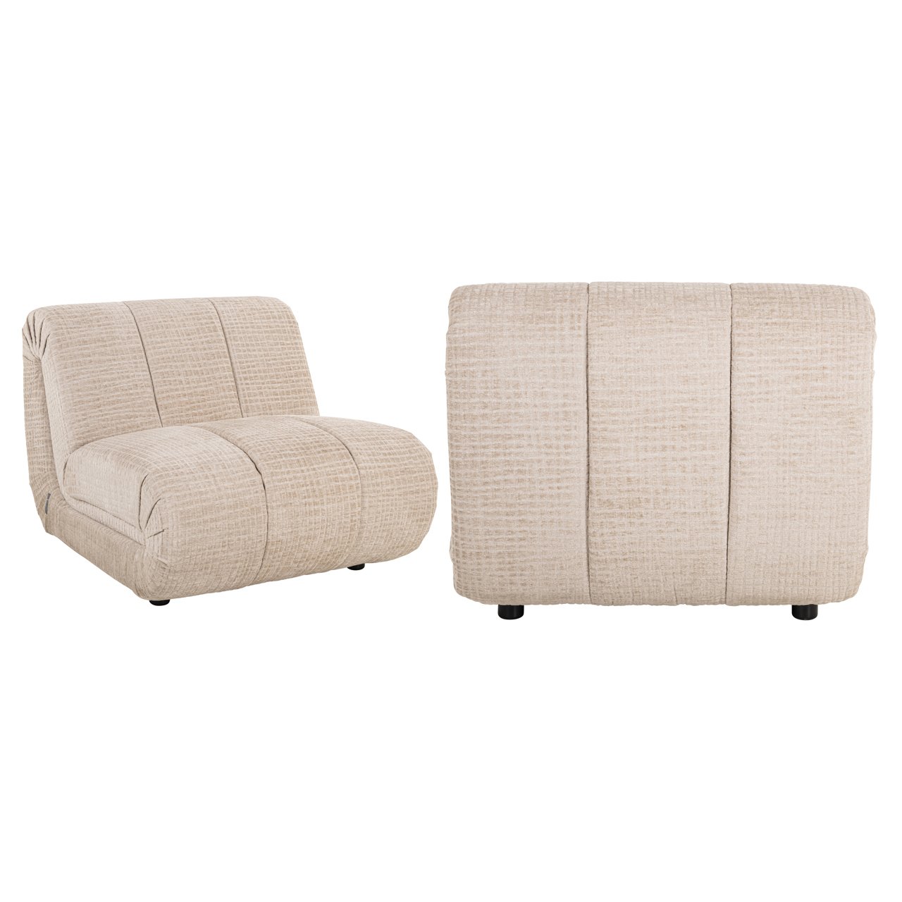 Lounge Stuhl Kyli jasper cream