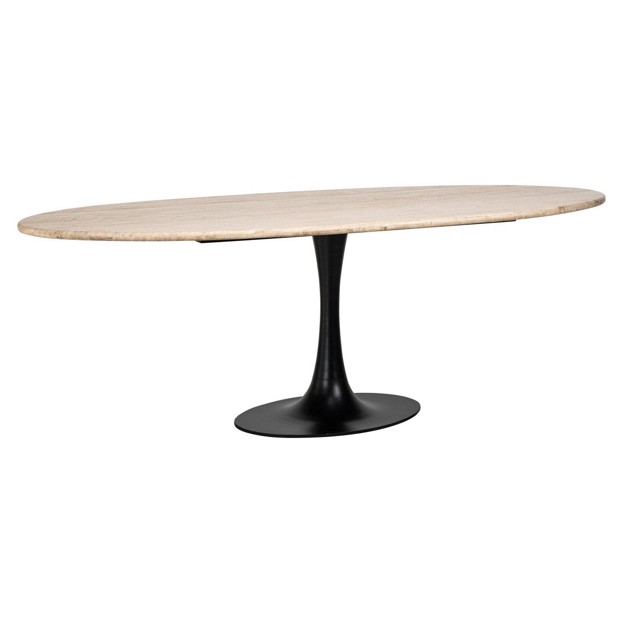 Esstisch Hampton black oval 230 Esstisch Hampton black oval 230