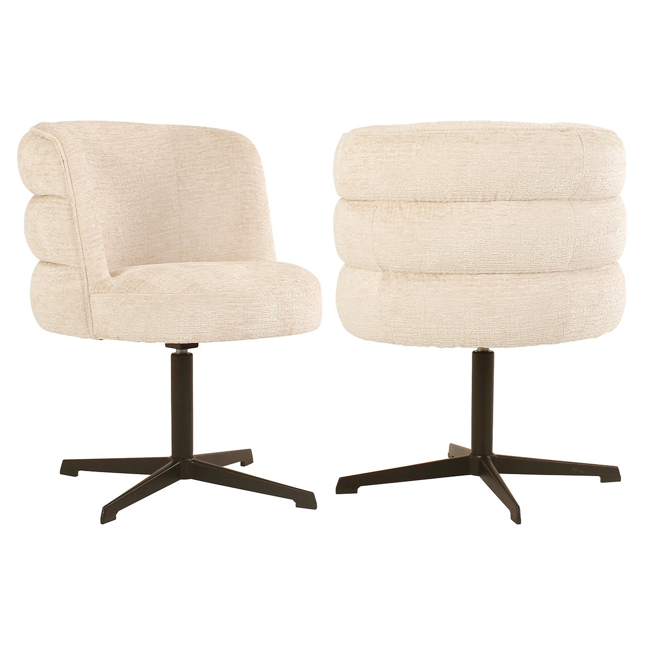 Esszimmerstuhl Chadwick cream fusion swivel