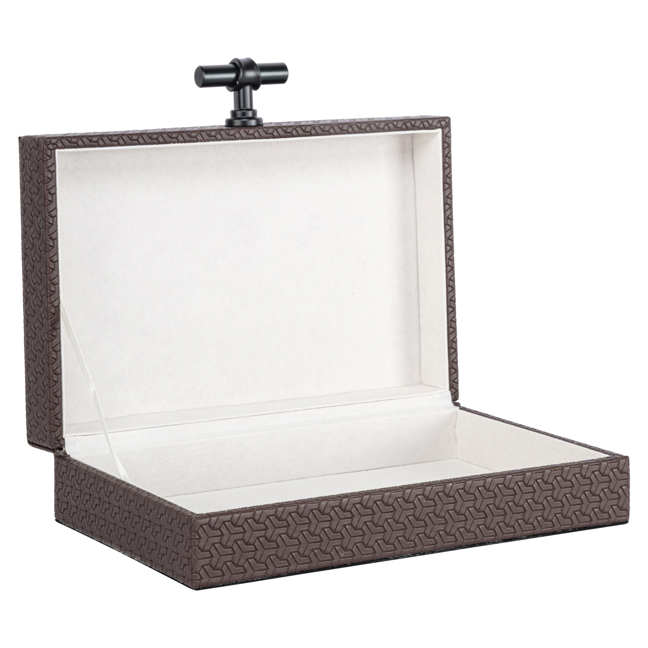 Aufbewahrungsbox Billie dark brown small