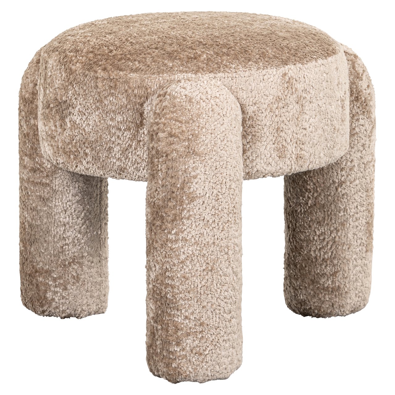 Hocker & Fußbank Holly sheep natural