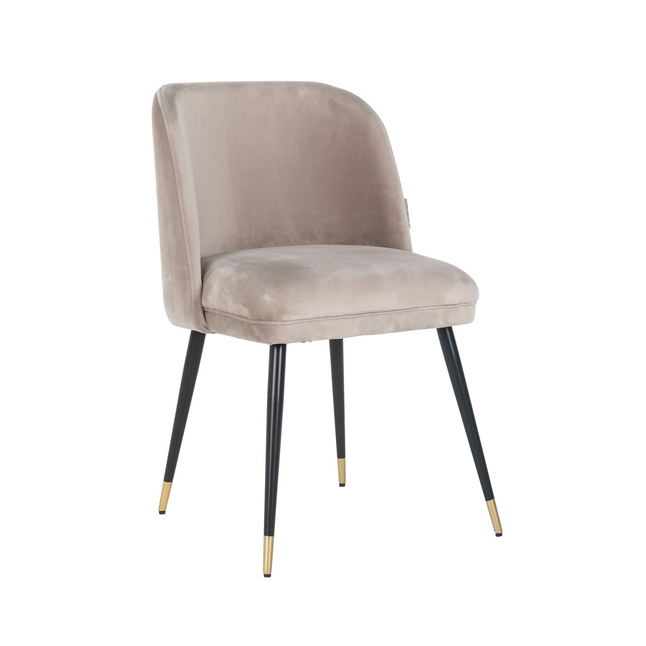Esszimmerstuhl Alicia khaki velvet fire retardant Esszimmerstuhl Alicia khaki velvet fire retardant
