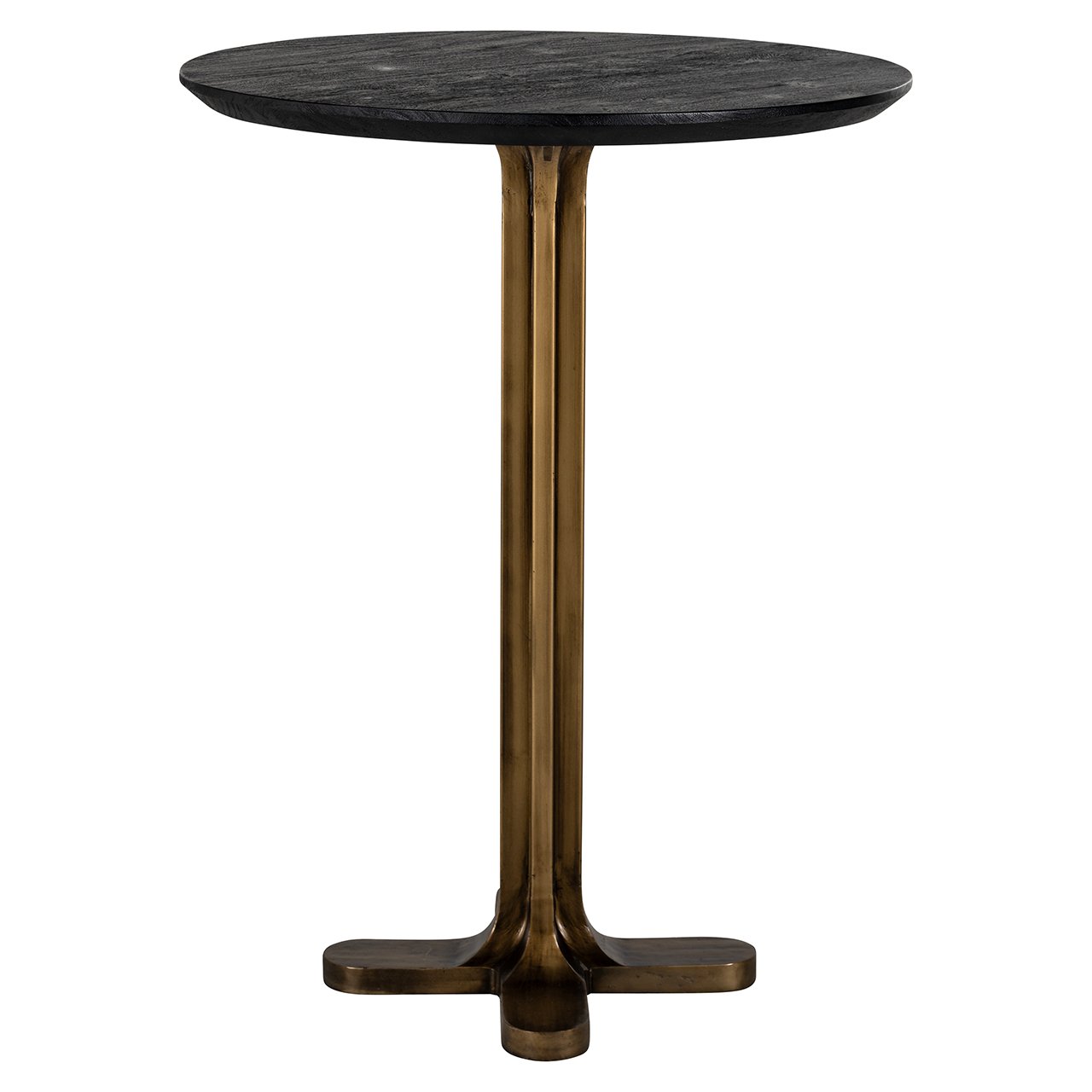 Bar Tisch Revelin 80 rund (Black/gold)