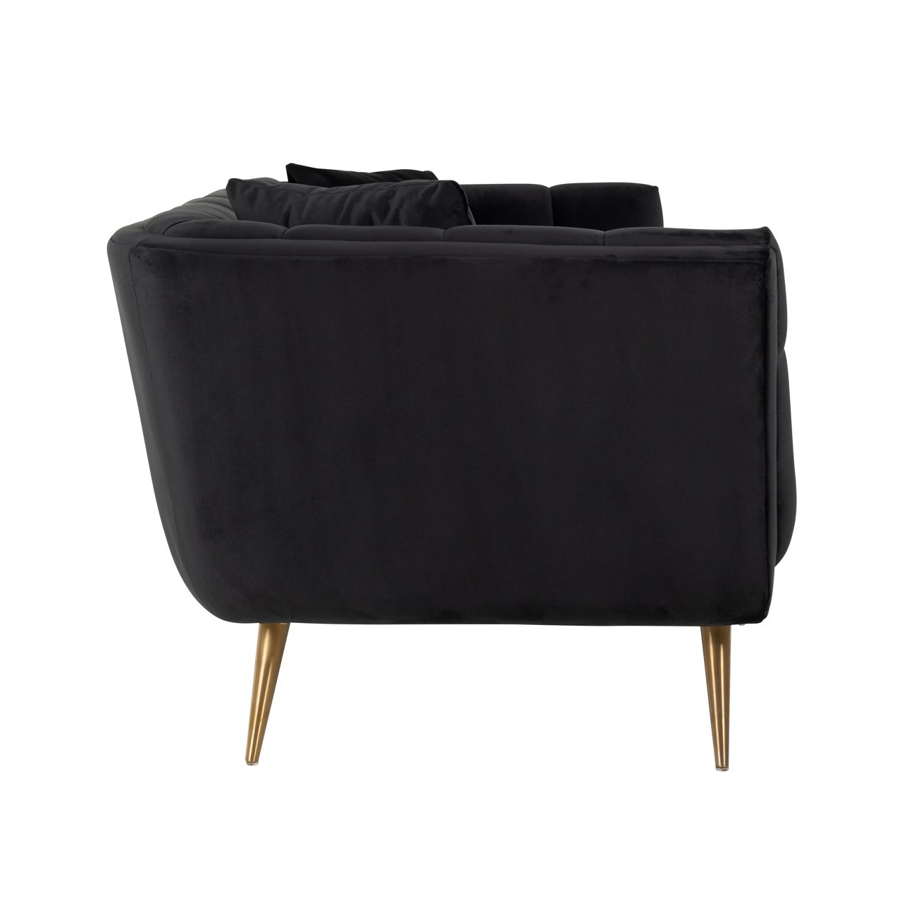 Sofa Huxley anthracite velvet