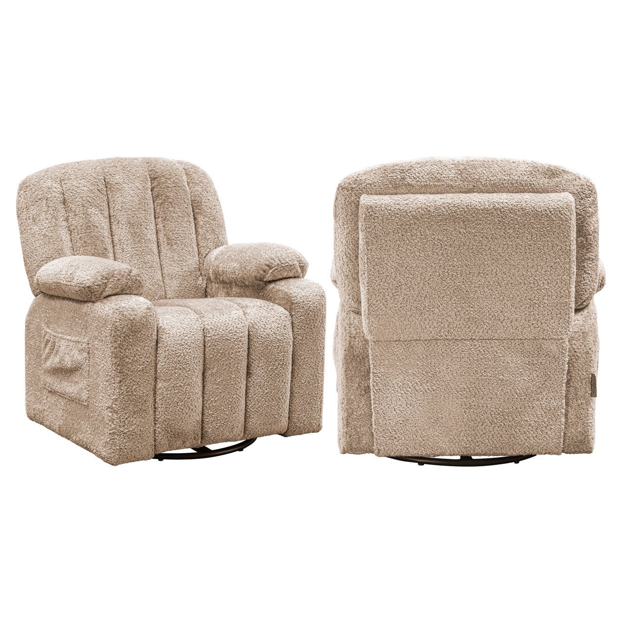 Lounge Stuhl Mickey sheep natural swivel kids Lounge Stuhl Mickey sheep natural swivel kids