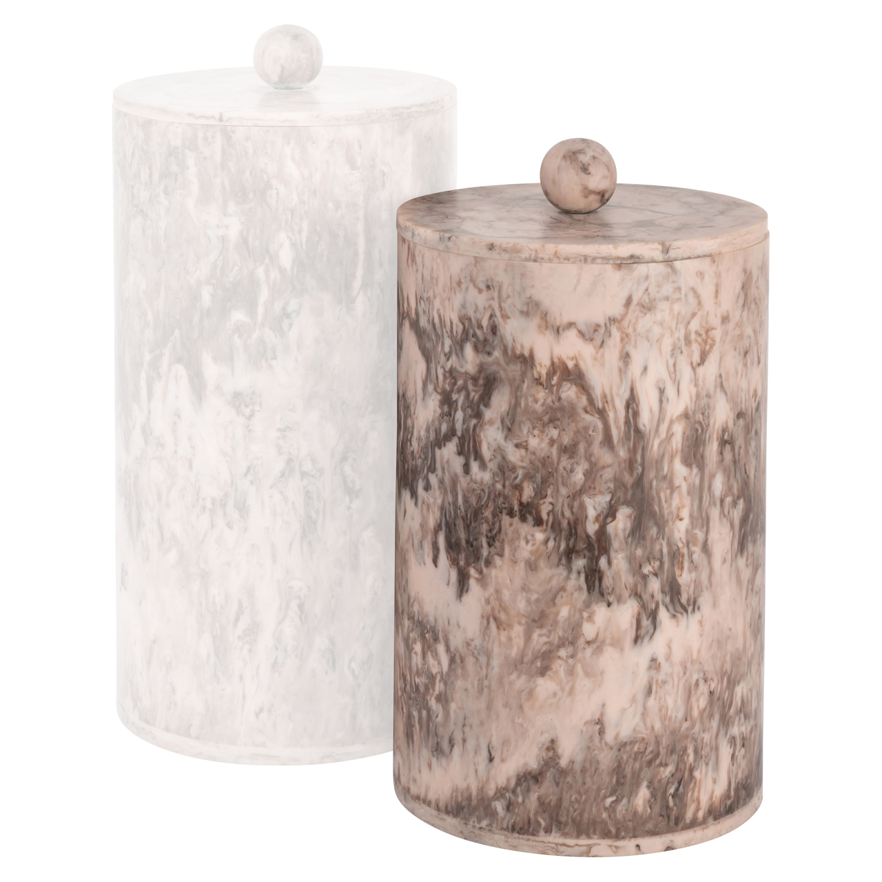 Aufbewahrungsbox Rosaline chocolat brown storage jar small