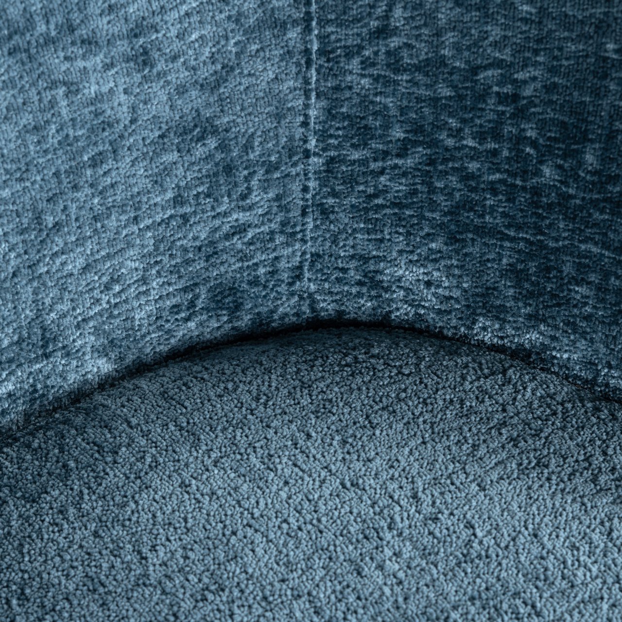 Esszimmerstuhl Amphara blue chenille fire retardant