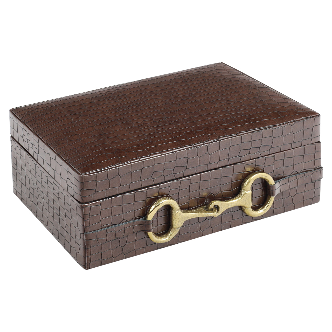 Aufbewahrungsbox Rex dark brown large