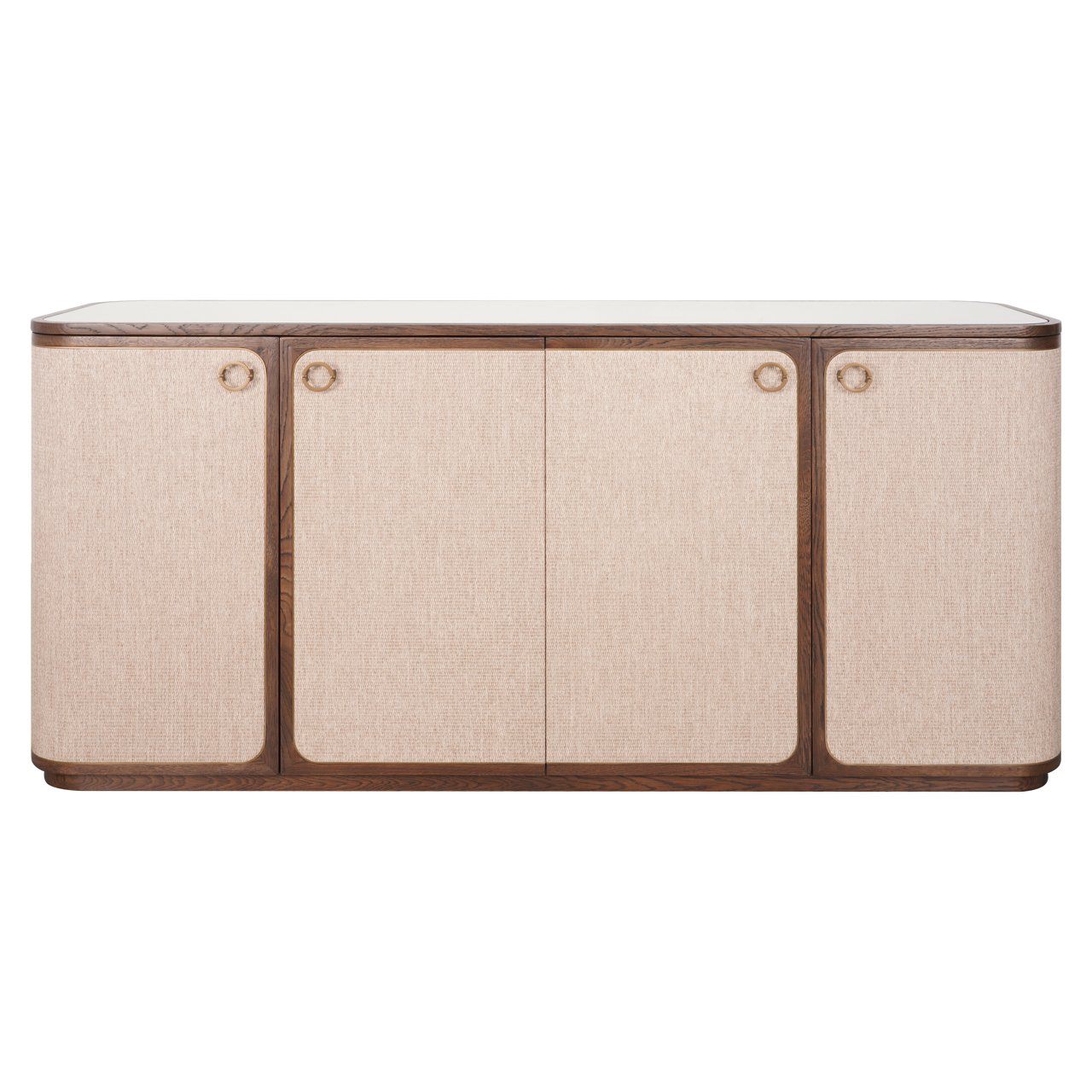 Sideboard Willox brown 4-doors