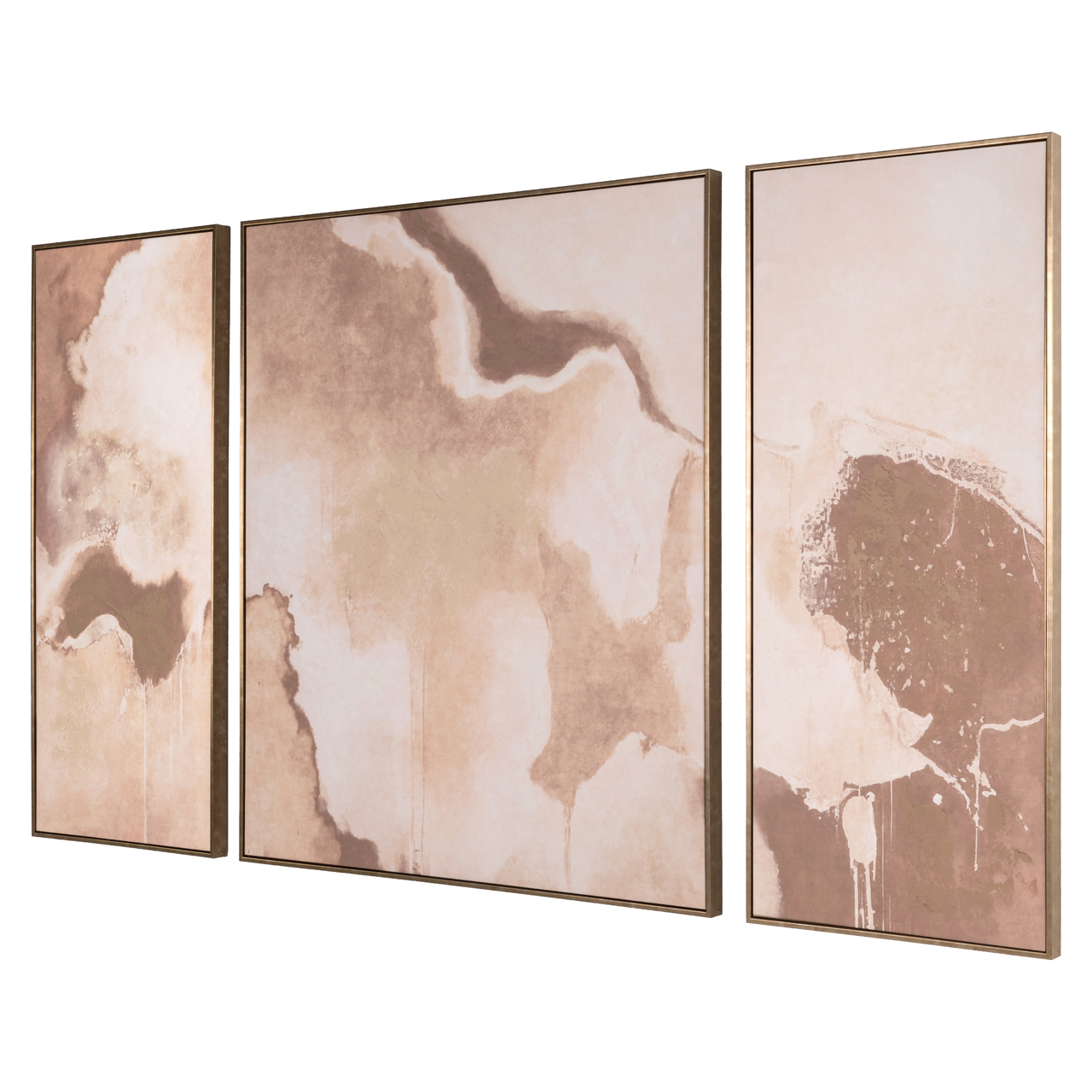 Wandkunst Liberty brown