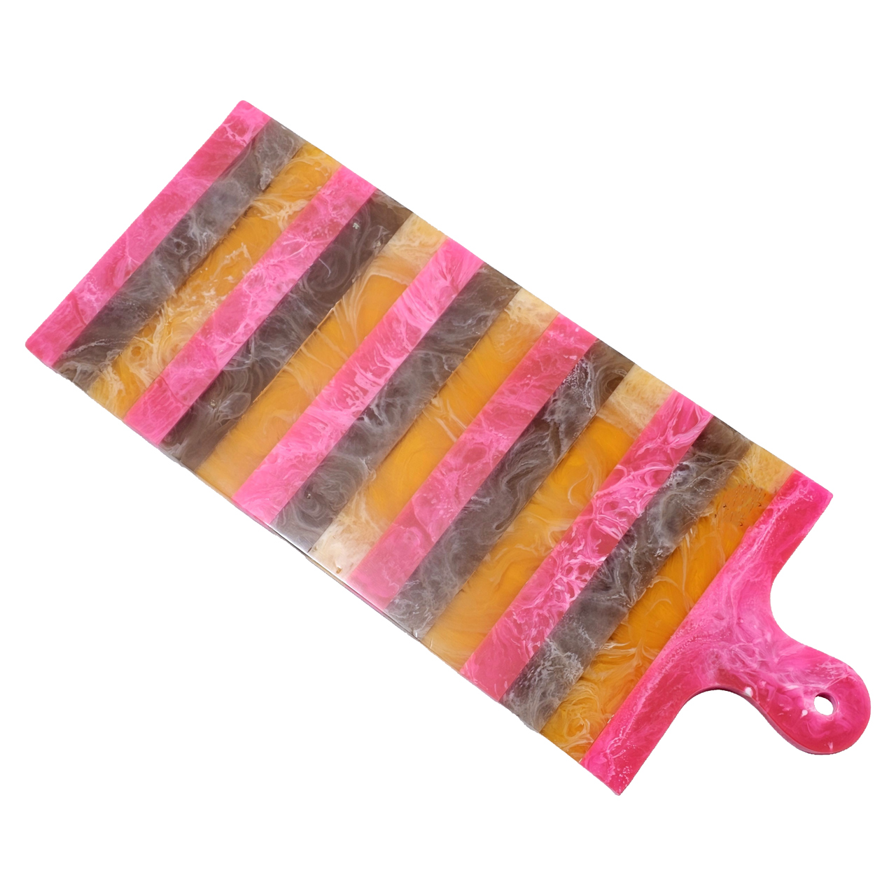 Tablett Cindy pink/orange large