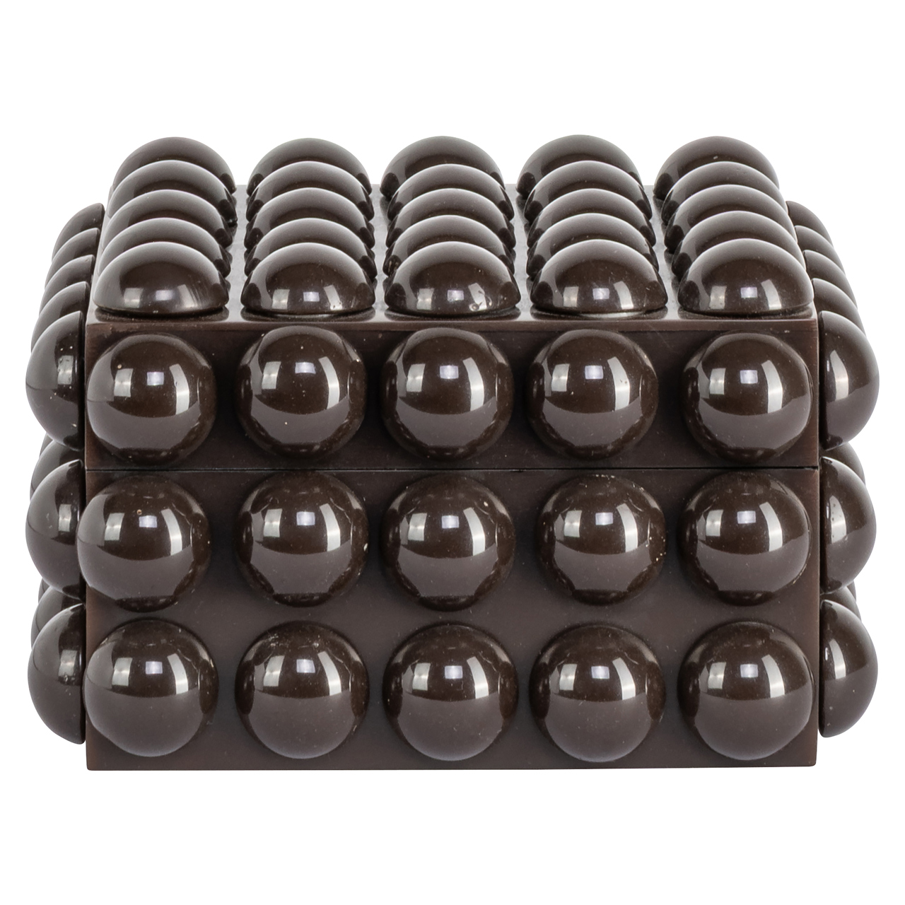 Aufbewahrungsbox Nyx dark brown small