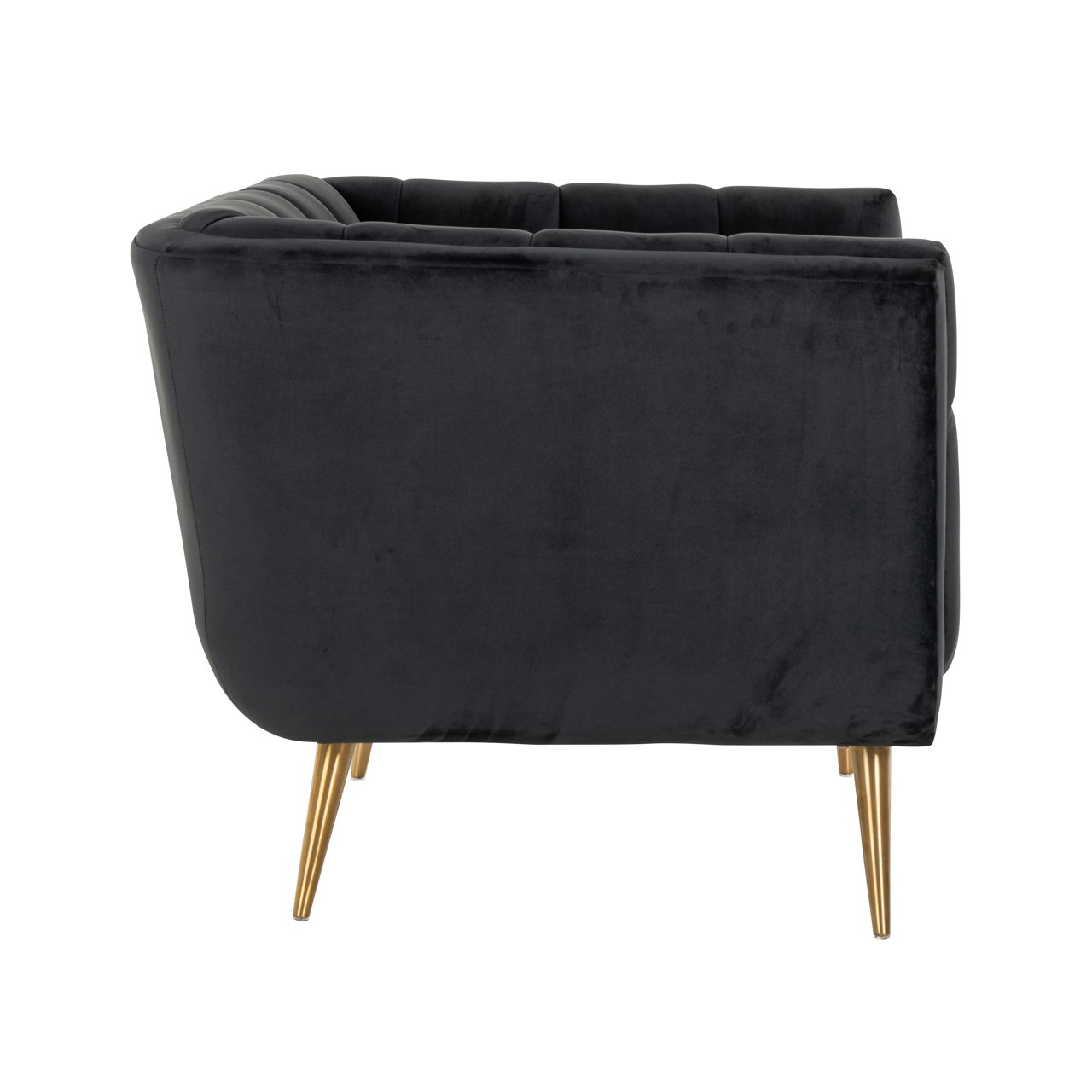 Lounge Stuhl Huxley anthracite velvet Lounge Stuhl Huxley anthracite velvet