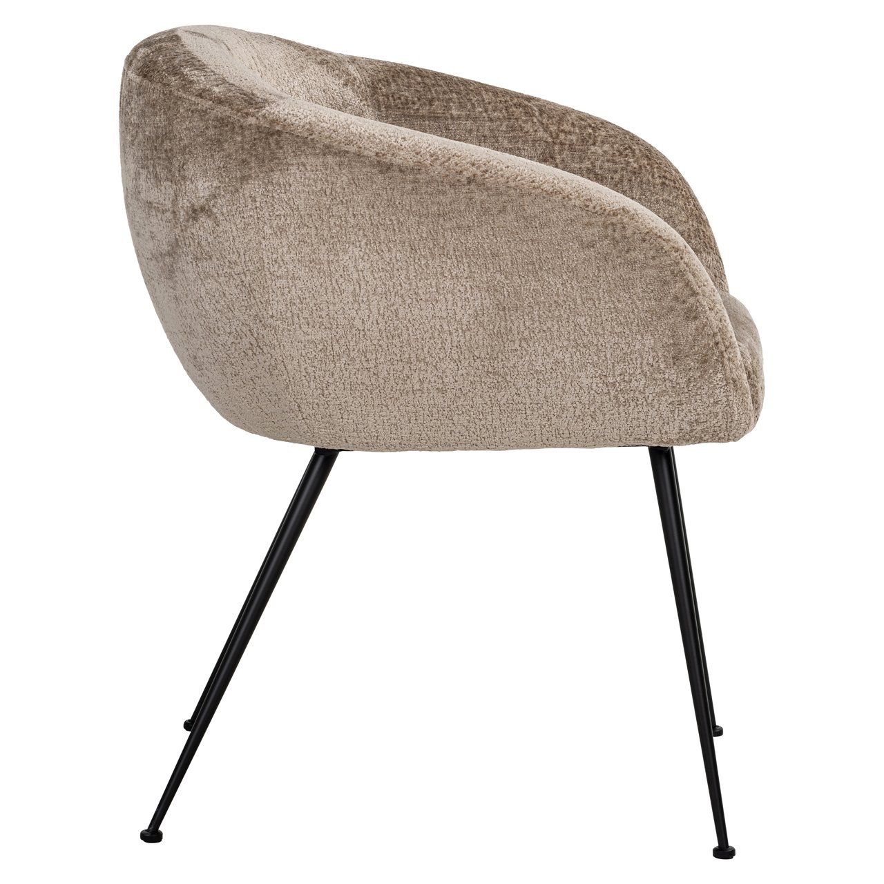 Esszimmerstuhl Ruby taupe chenille