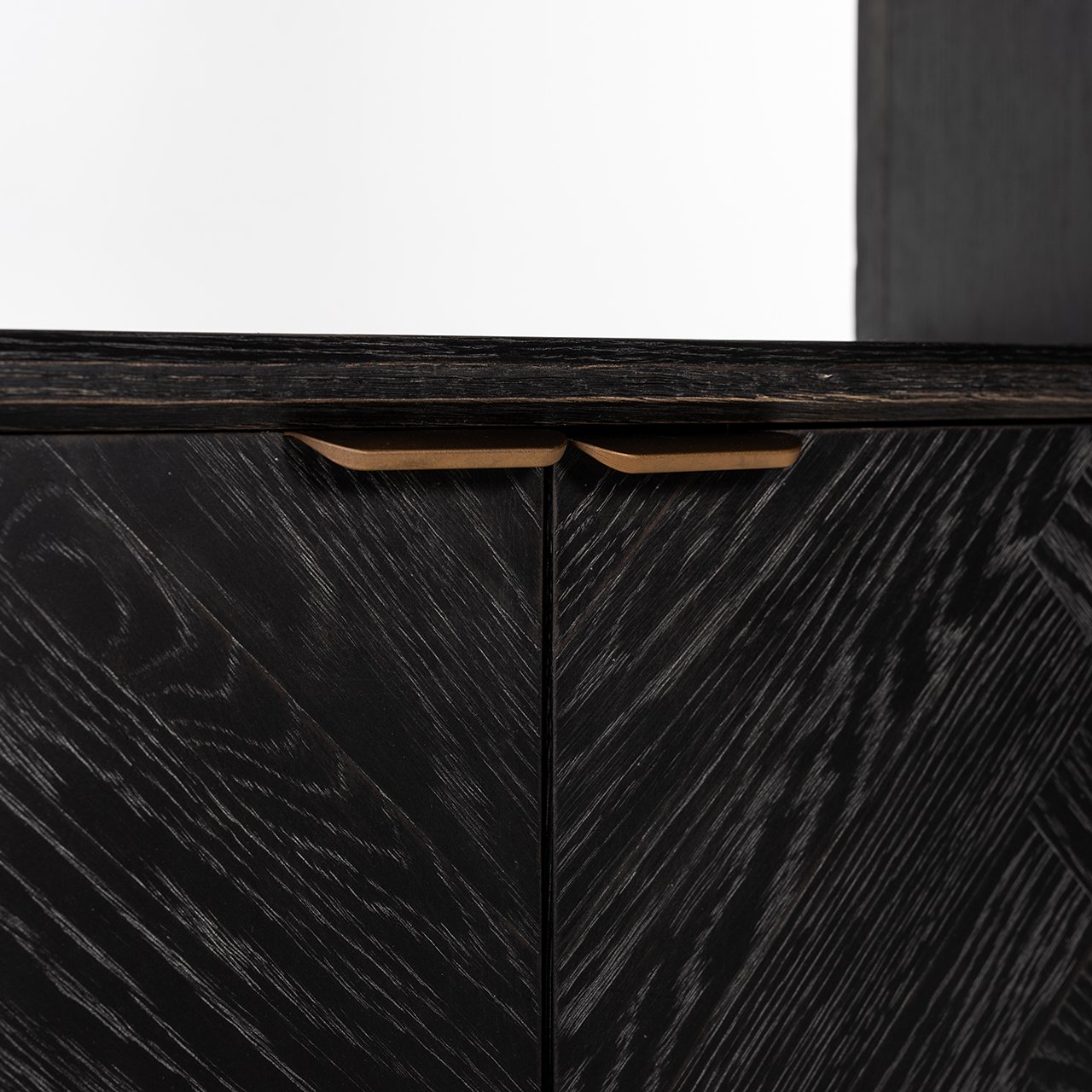 Bücherschran Blackbone brass 2-Türen (Black rustic) Bücherschran Blackbone brass 2-Türen (Black rustic)