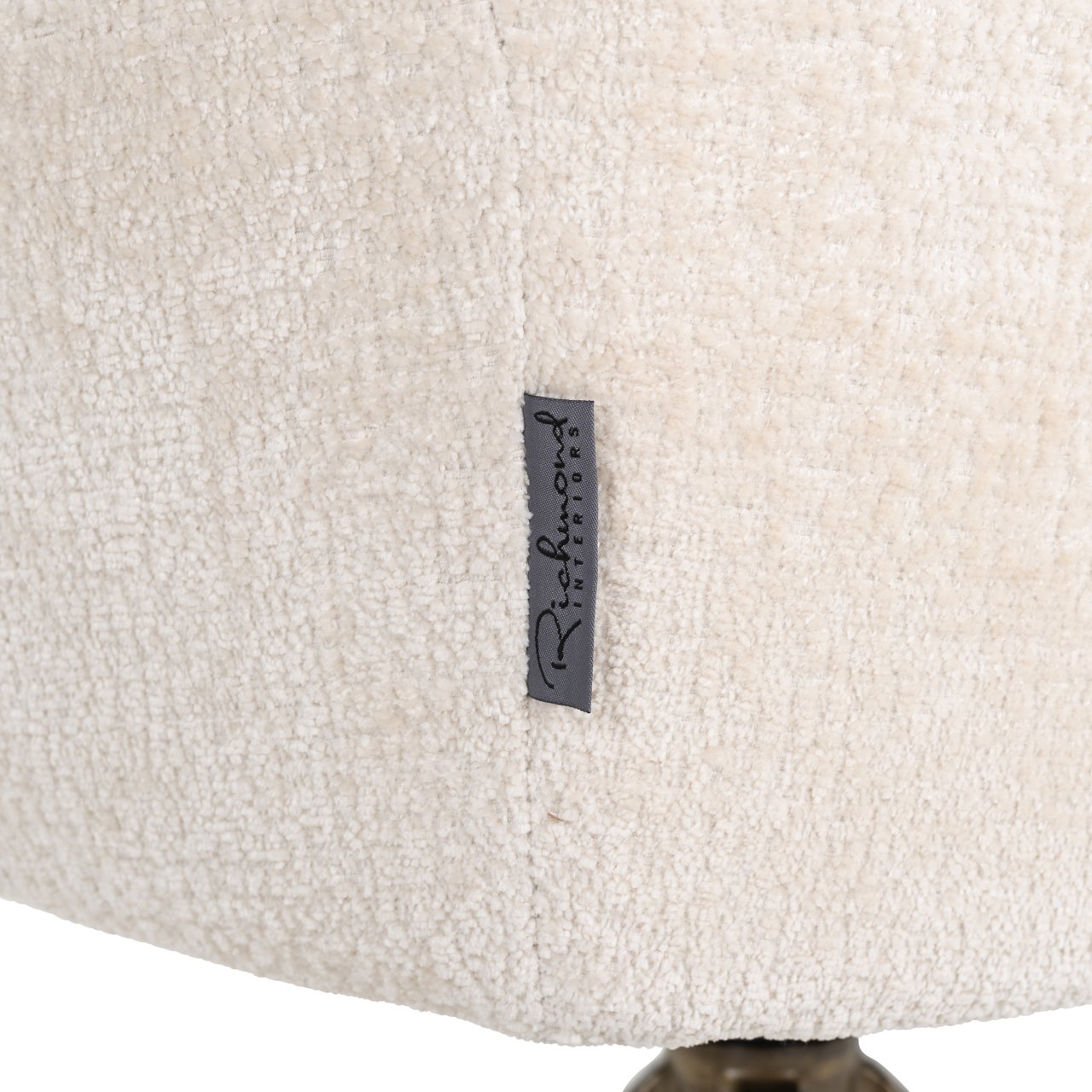 Esszimmerstuhl Aline FR white chenille swivel fire retardant