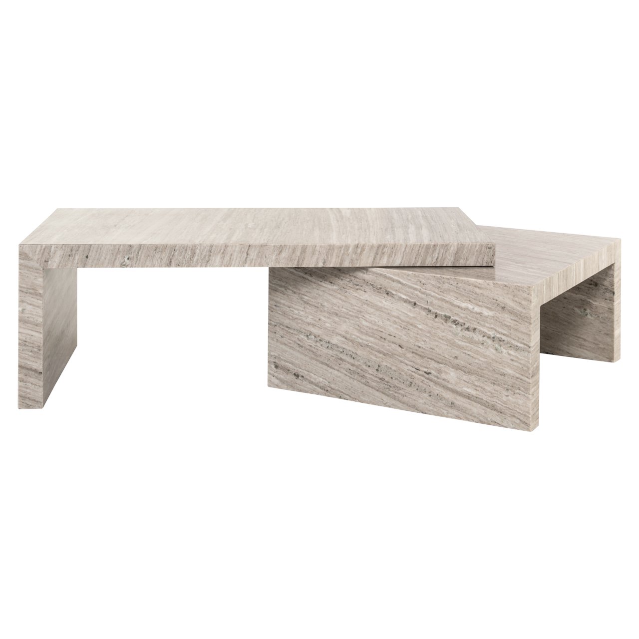 Couchtisch Novaz sand (Set of 2)