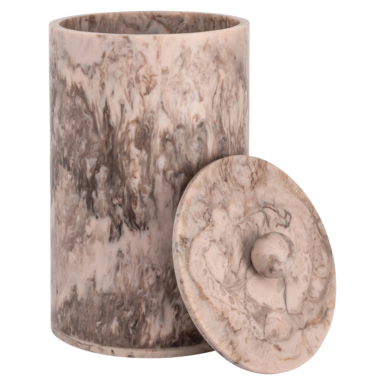 Aufbewahrungsbox Rosaline chocolat brown storage jar small