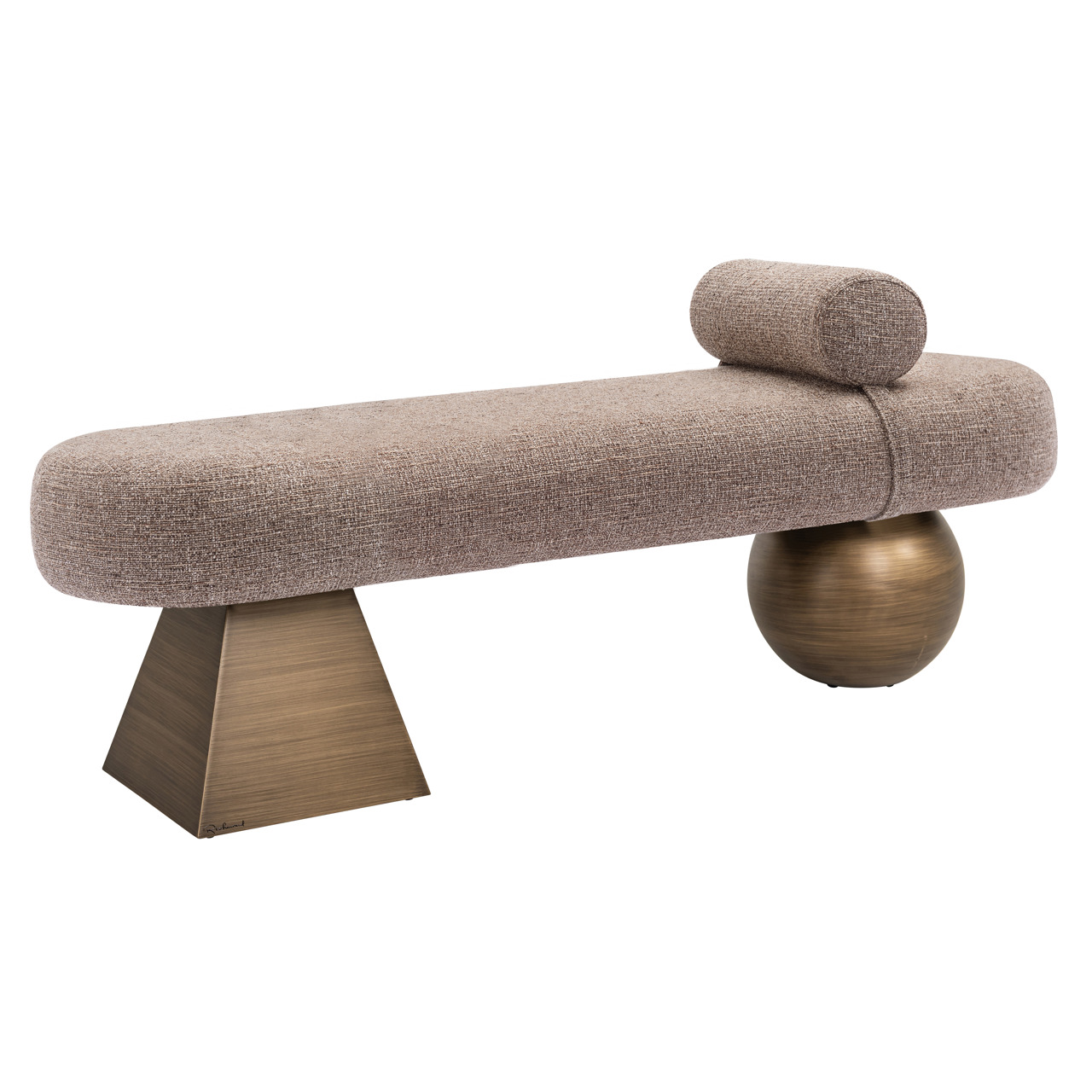 Bank Alexander Jones brown tweed fire retardant (Geneva)