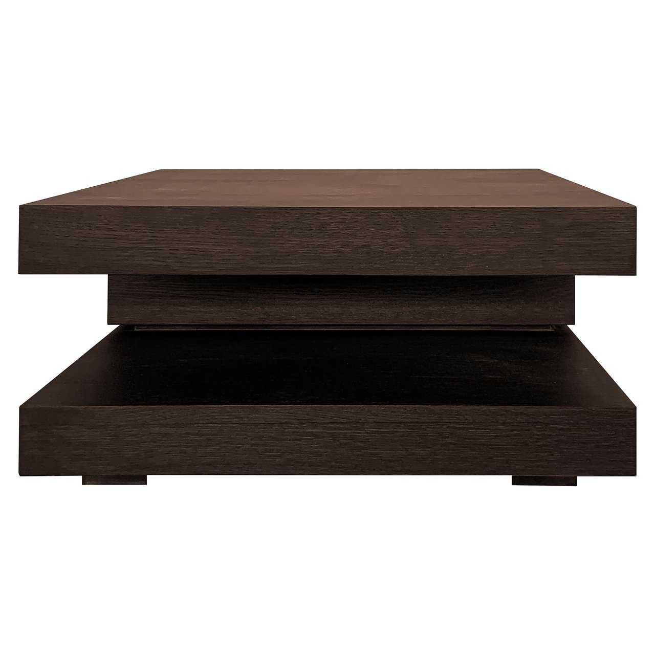 Couchtisch Oakura brown 90x90