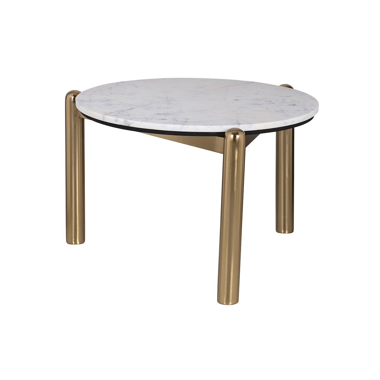 Couchtisch Jael 61Ø (White)