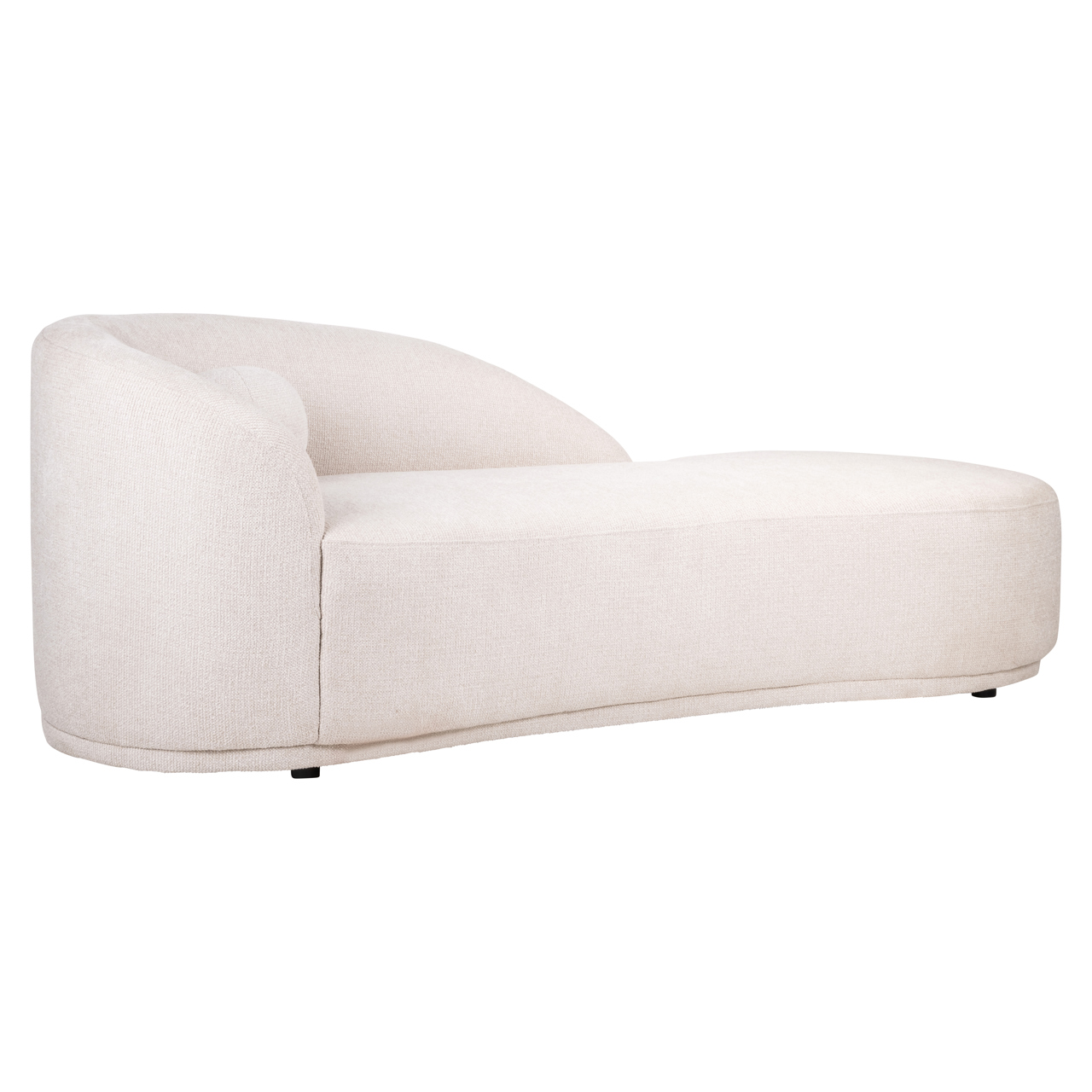 Sofa Emma cream fancy chaise longue