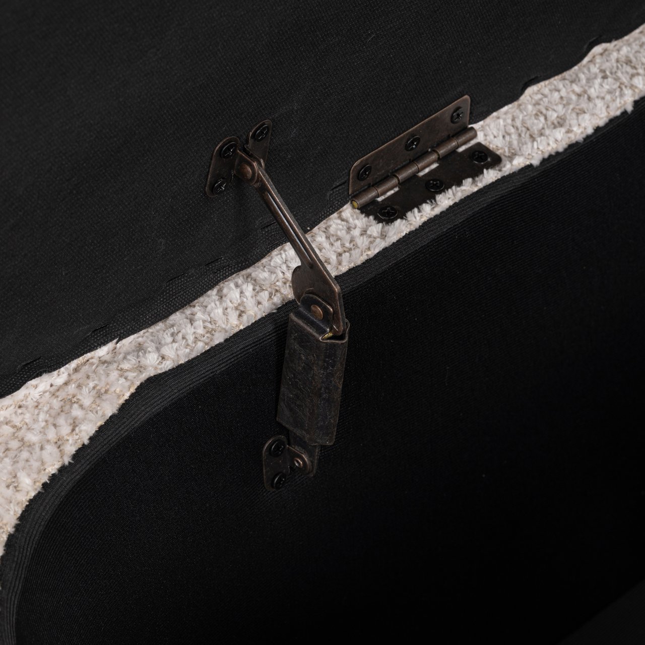 Hocker & Fußbank Camile lovely cream