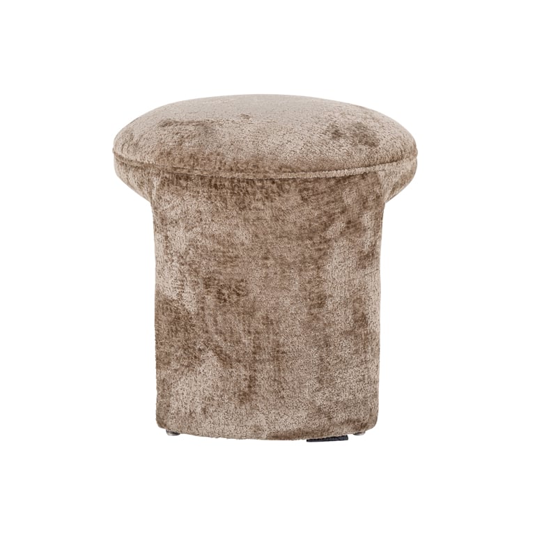 Hocker Fargo taupe chenille (Bergen 104 taupe chenille)